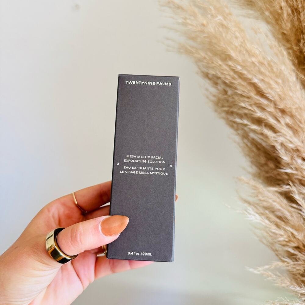 NEW TWENTYNINE PALMS Mesa Mystic $69 Facial Cleanser Skin Exfoliating Solution